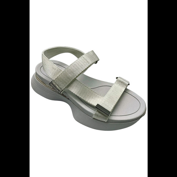 Michael Kors Women's Ari Sandal Optic White - Medium - Picture 1 of 3